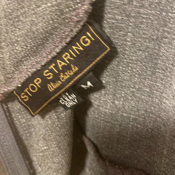 Stop Staring Tweed Grey Sz. M - Picture 4 of 4